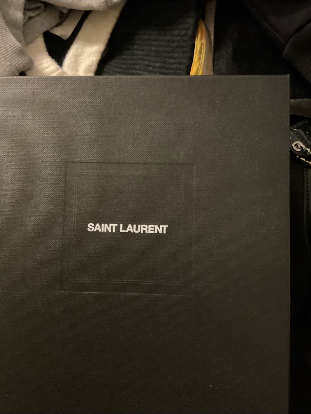 Saint Laurent Rive Droite tote bag with box - Picture 3 of 7